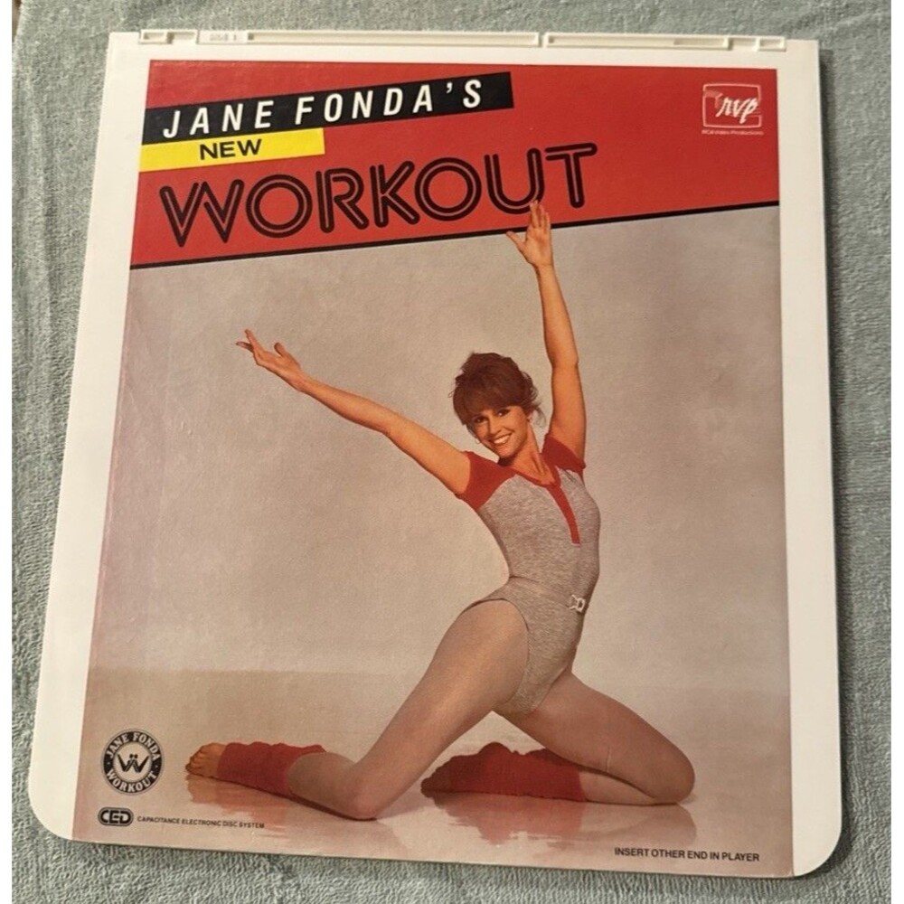 Jane Fonda Workout CED VideoDisc